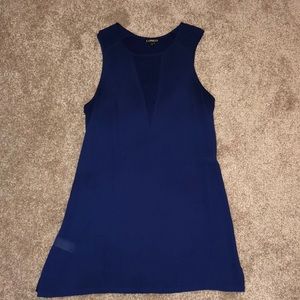 💙 Express 💙small tunic top sheer front